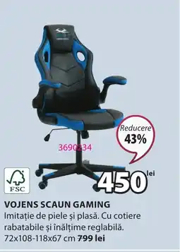 JYSK Vojens Scaun gaming Ofertă