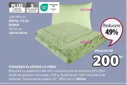 JYSK Fosseken plapumă cu fibre Ofertă