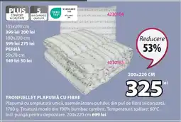 JYSK Tronfjellet plapumă cu fibre Ofertă