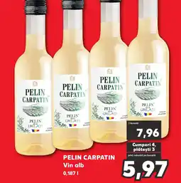 Kaufland PELIN CARPATIN Vin alb Ofertă