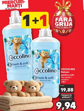 Kaufland COCCOLINO Balsam pentru rufe Ofertă