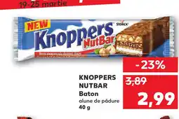 Kaufland KNOPPERS NUTBAR Baton Ofertă