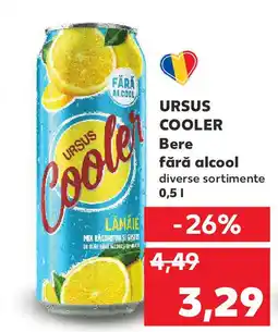 Kaufland URSUS COOLER Bere fără alcool Ofertă