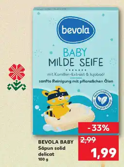 Kaufland BEVOLA BABY Săpun solid delicat Ofertă