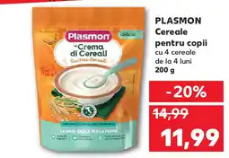 Kaufland PLASMON Cereale pentru copii Ofertă