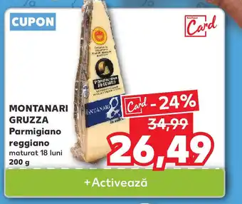 Kaufland MONTANARI GRUZZA Parmigiano reggiano Ofertă