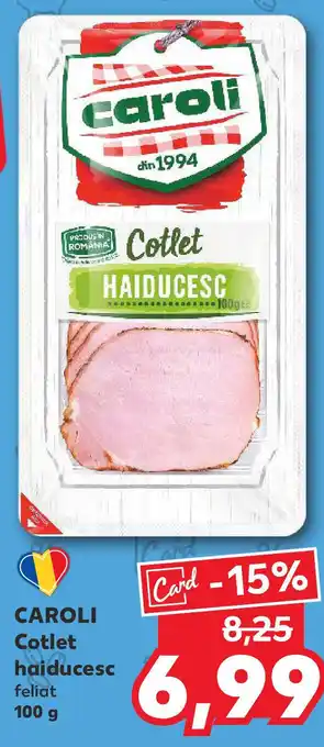 Kaufland CAROLI Cotlet haiducesc Ofertă