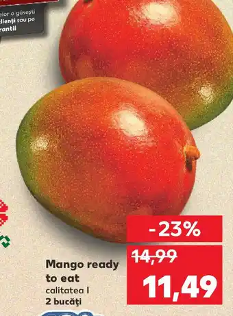 Kaufland Mango ready to eat Ofertă