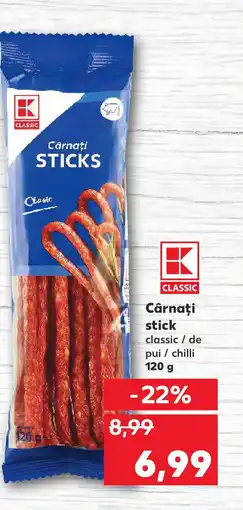 Kaufland Cârnaţi stick Ofertă