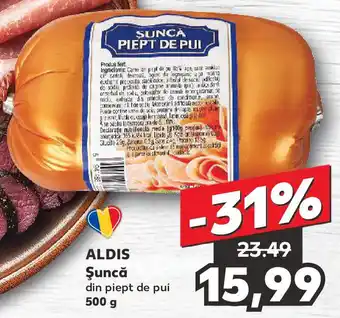 Kaufland ALDIS Şuncă Ofertă