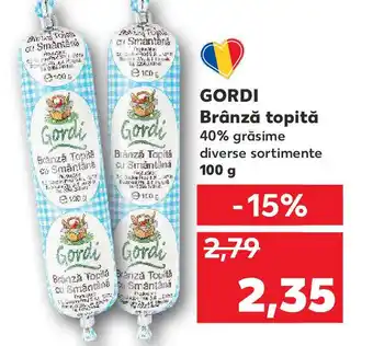 Kaufland GORDI Brânză topită Ofertă