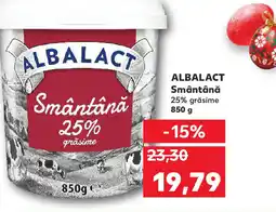 Kaufland ALBALACT Smântână Ofertă