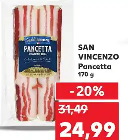 Kaufland SAN VINCENZO Pancetta Ofertă