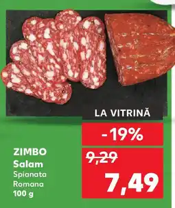 Kaufland ZIMBO Salam Spianata Romana Ofertă