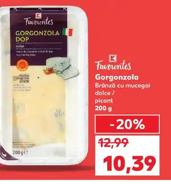 Kaufland Gorgonzola Brânză cu mucegai dolce / picant Ofertă