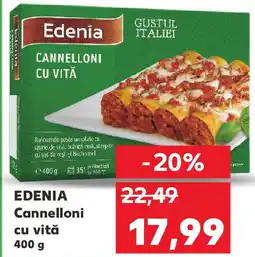 Kaufland EDENIA Cannelloni cu vită Ofertă