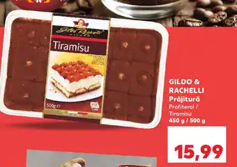 Kaufland RACHELLI Prăjitură Profiterol / Tiramisu Ofertă