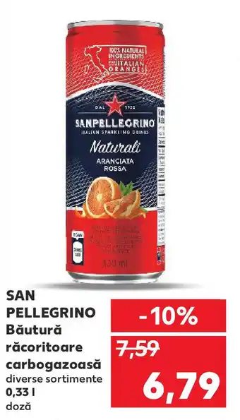 Kaufland SAN PELLEGRINO Băutură răcoritoare carbogazoasă Ofertă