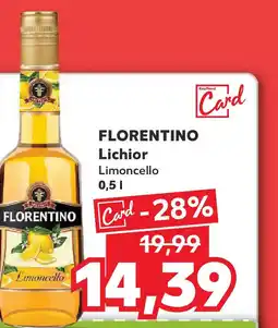 Kaufland FLORENTINO Lichior Ofertă