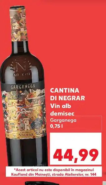 Kaufland CANTINA DI NEGRAR Vin alb demisec Ofertă