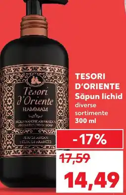 Kaufland TESORI D'ORIENTE Săpun lichid Ofertă