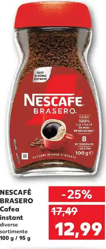 Kaufland NESCAFÉ BRASERO Cafea instant Ofertă