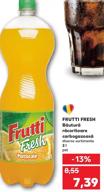 Kaufland FRUTTI FRESH Băutură răcoritoare carbogazoasă Ofertă