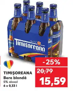 Kaufland TIMIŞOREANA Bere blondă Ofertă