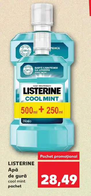 Kaufland LISTERINE Apă de gură Ofertă