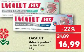 Kaufland LACALUT Adeziv proteză Ofertă