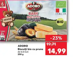 Kaufland ADORO Biscuiți bio cu prune Ofertă