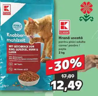 Kaufland Hrană uscată pentru pisici adulte carne/ pasăre / pește Ofertă