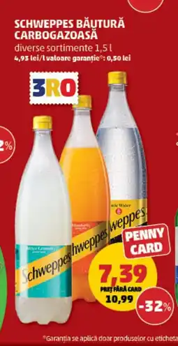 Penny SCHWEPPES Băutură carbogazoasă Ofertă