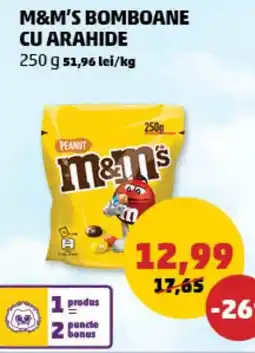 Penny M&M'S Bomboane cu arahide Ofertă