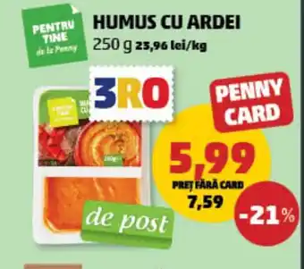 Penny Humus cu ardei Ofertă