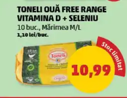 Penny Toneli ouă free range vitamina d + seleniu Ofertă