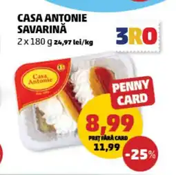 Penny Casa Antonie savarină Ofertă