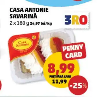 Penny Casa Antonie savarină Ofertă