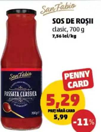 Penny Sos de roşii clasic Ofertă