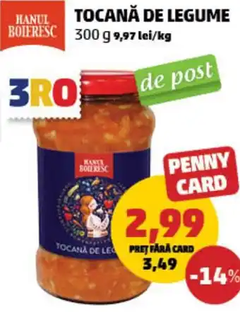 Penny Tocană de legume Ofertă