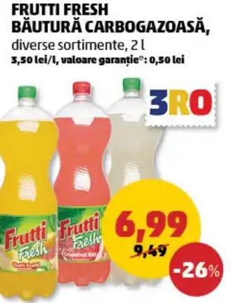 Penny FRUTTI FRESH Băutură carbogazoasă Ofertă