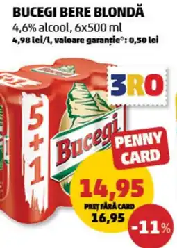 Penny BUCEGI Bere blondă Ofertă