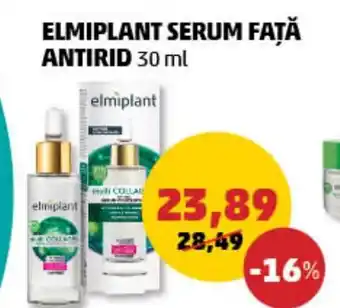 Penny Elmiplant serum față antirid Ofertă