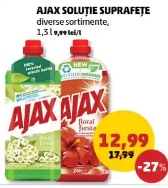 Penny AJAX Soluţie suprafețe Ofertă