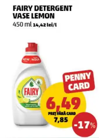 Penny FAIRY Detergent vase lemon Ofertă