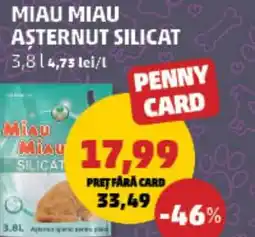 Penny MIAU MIAU Aşternut silicat Ofertă