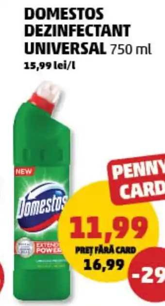 Penny DOMESTOS Dezinfectant universal Ofertă