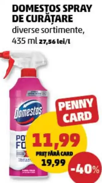 Penny DOMESTOS Spray de curățare Ofertă