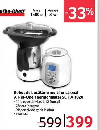 Selgros Robot de bucătărie multifuncțional All-in-One Thermomaster SC HA 1020 Ofertă