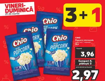 Kaufland CHIO Popcorn microunde Ofertă